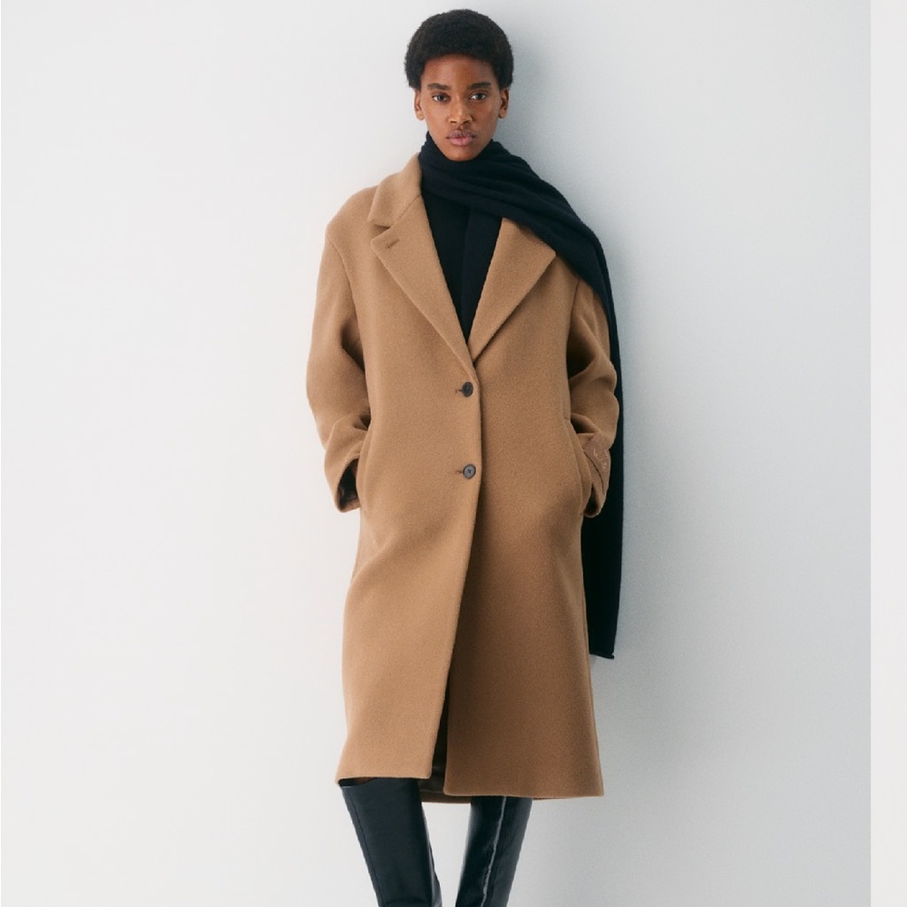 Aritzia Tan Trench Coat